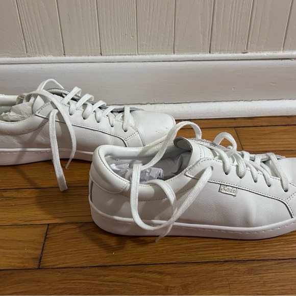 Keds Ace White leather sneakers, size 8.5. Great condition! - Picture 2 of 8